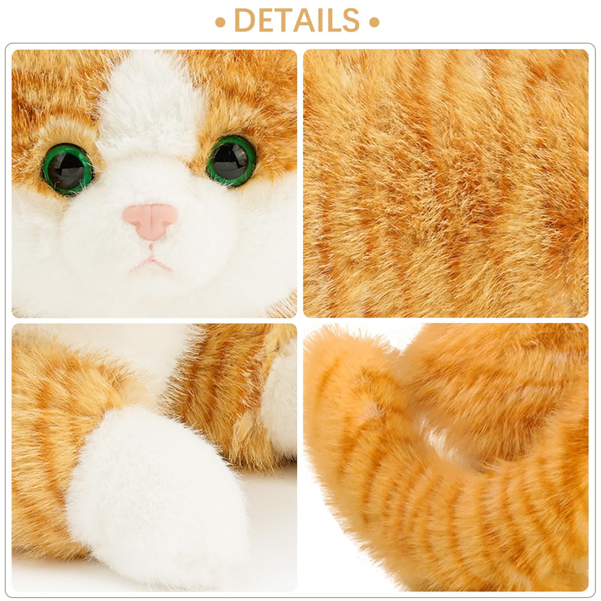 YOUBLEK lifestyle decor cat plush accent in room.