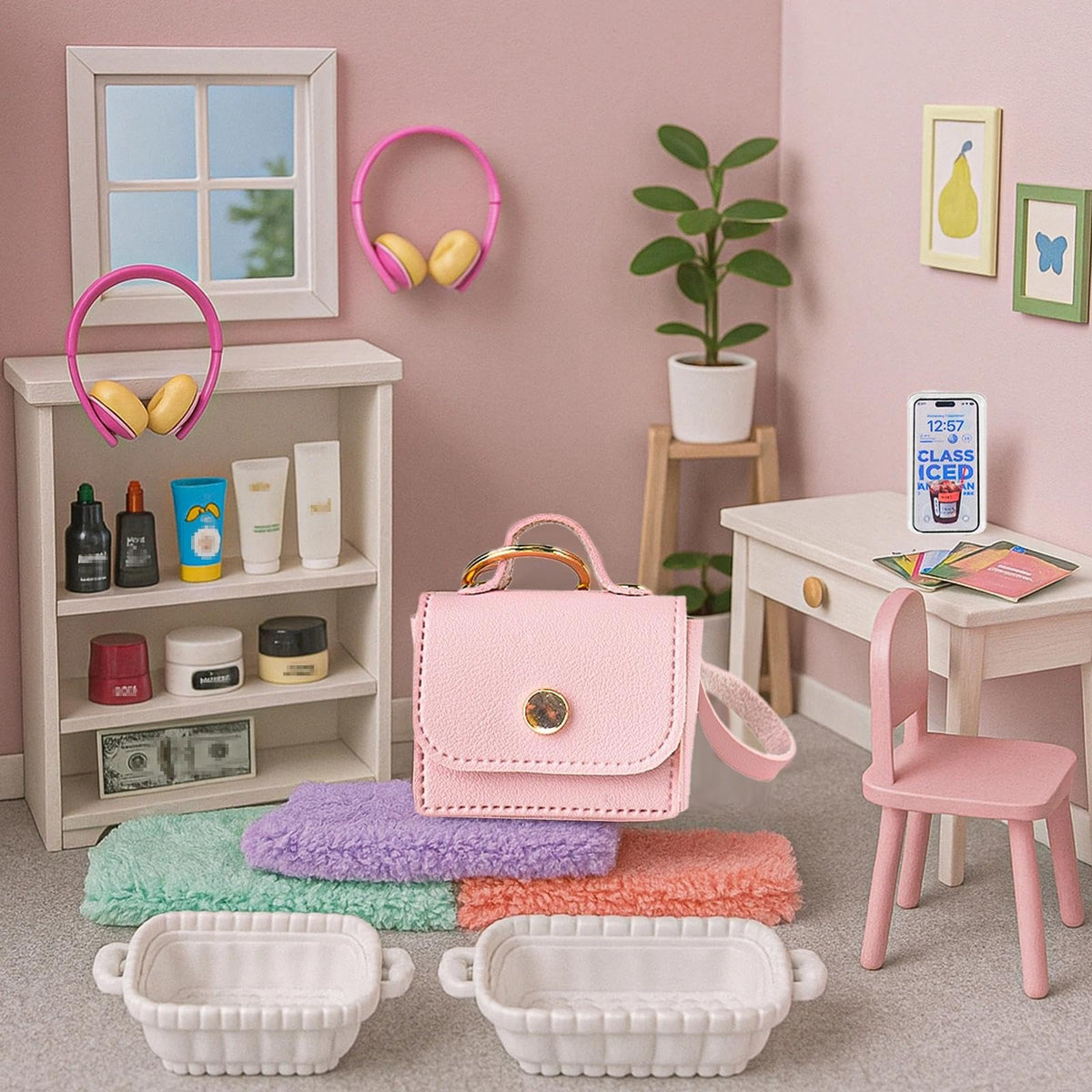 YOUHORYA cameras, phones, and jewelry box for scene storytelling