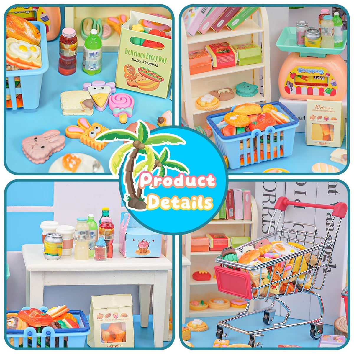 YOUHORYA double-decker-shopping-carts enable collaborative shopping role-play