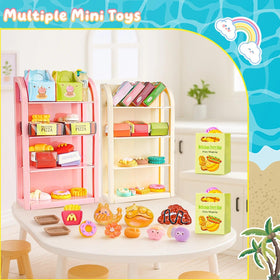 YOUHORYA shopping-baskets support easy transport of mini items during play
