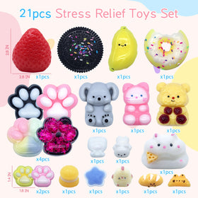 YoukkbbL Taba Squishy Pack Koala, plush tactile toy for calming play.