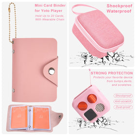 YouKnow accessory set for Yoto Mini includes case, sleeve, and card holder.
