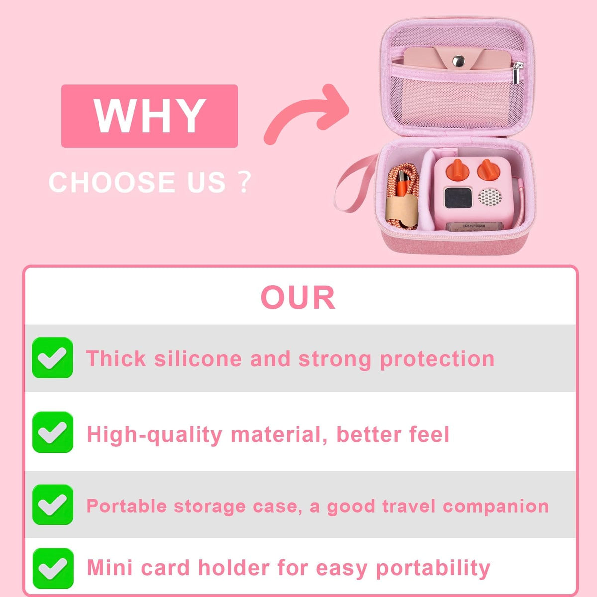 YouKnow card holder for Yoto Mini keeps up to ten cards neatly organized.