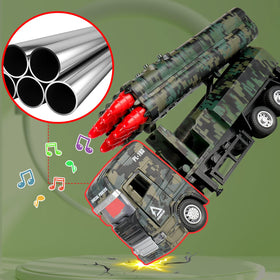 Youlechen die-cast army vehicle with openable cab and authentic look