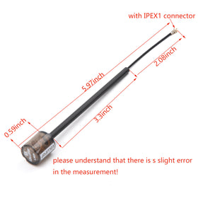 YoungRC 2-8dBi LHCP antenna for robust omnidirectional reception on DJI O4.