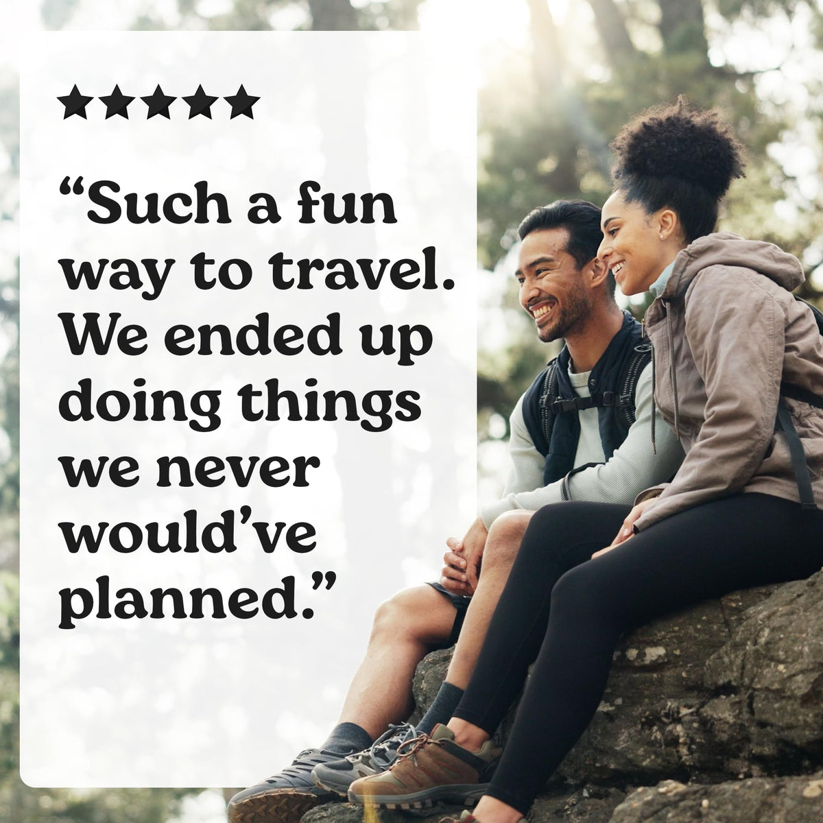 Your Lifestyle Business photo challenge card helps capture vibrant travel moments.