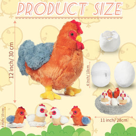 Youthfuljive 9in1 chicken zippered belly close-up showing storage