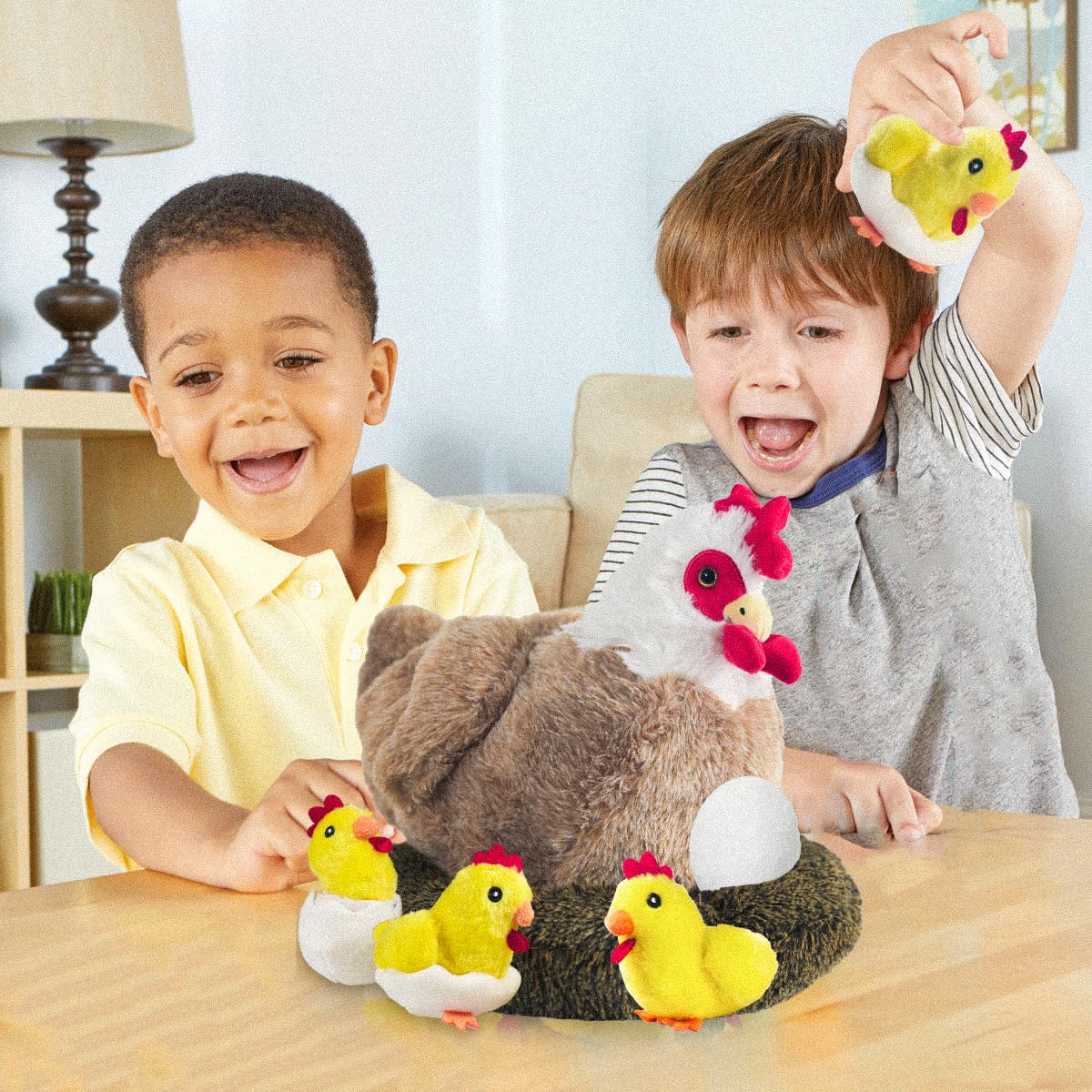 Youthfuljive egg plush for cuddling and tactile play