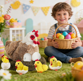 Youthfuljive partial egg with two chicks attached for storytelling