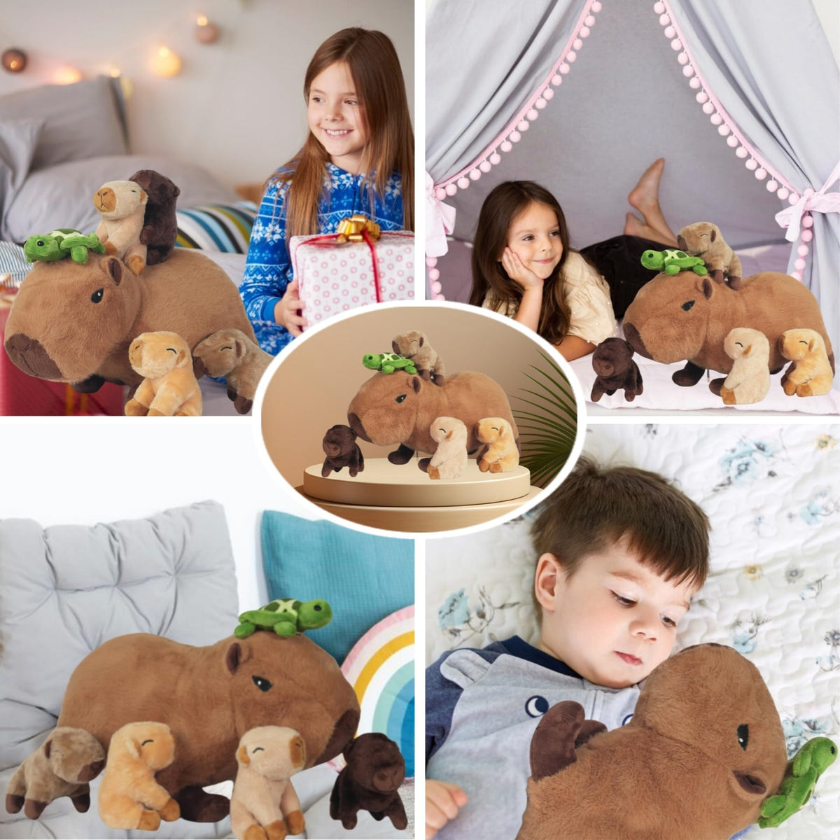 Soft PP cotton filling provides gentle hugs from the Youthfuljive set