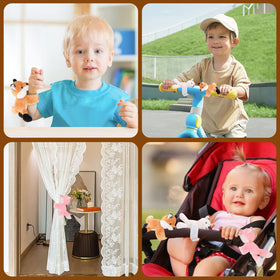 Youthfuljive fox plush nursery decor with soft textures for comfort.