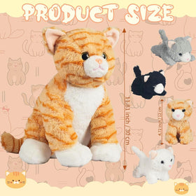 Youthfuljive kids hugging the cat plush during playtime.