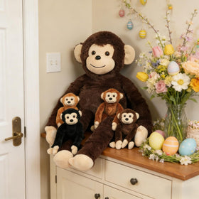 Youthfuljive baby monkey plush 1 for imaginative play