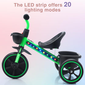 Youthkkee ergonomic triangle design helps prevent tipping during early rides