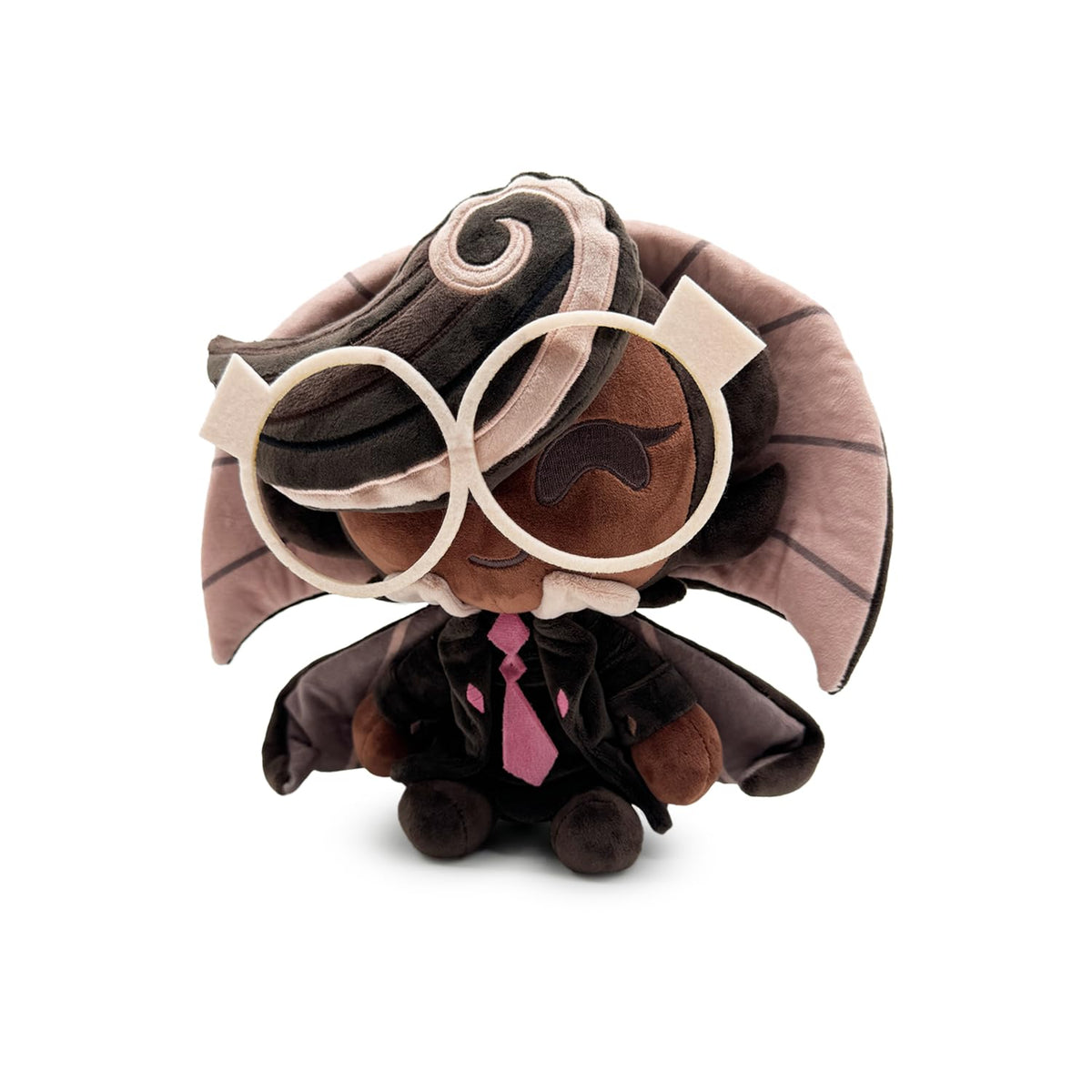 Youtooz Espresso Cookie plush 9-inch back view, ready to brighten a desktop or shelf.
