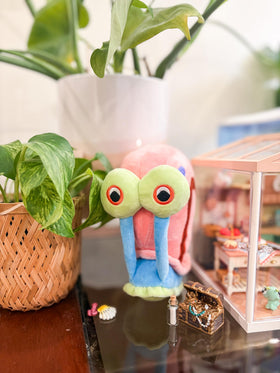 Gary Stickie placed on a metal surface for desk display