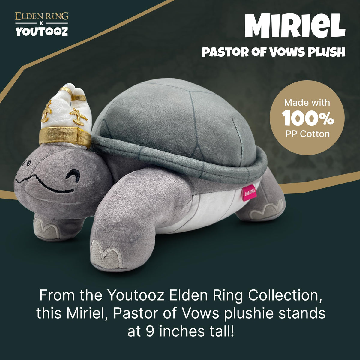 Youtooz Miriel plush face close-up showing soft materials