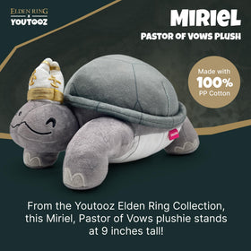 Youtooz Miriel plush face close-up showing soft materials