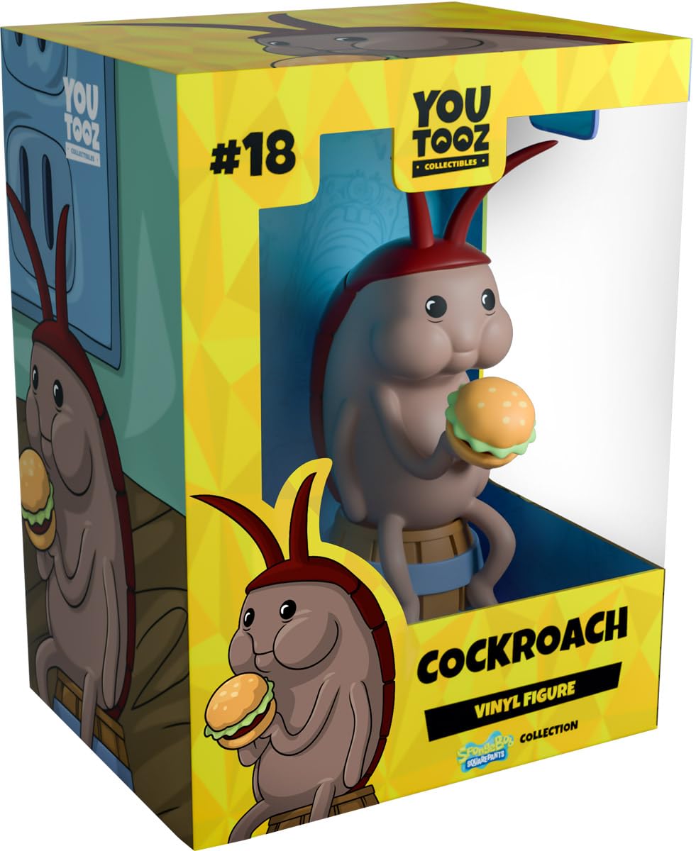 Youtooz Mr. Krabs 4.8-inch figure front view for display and collection