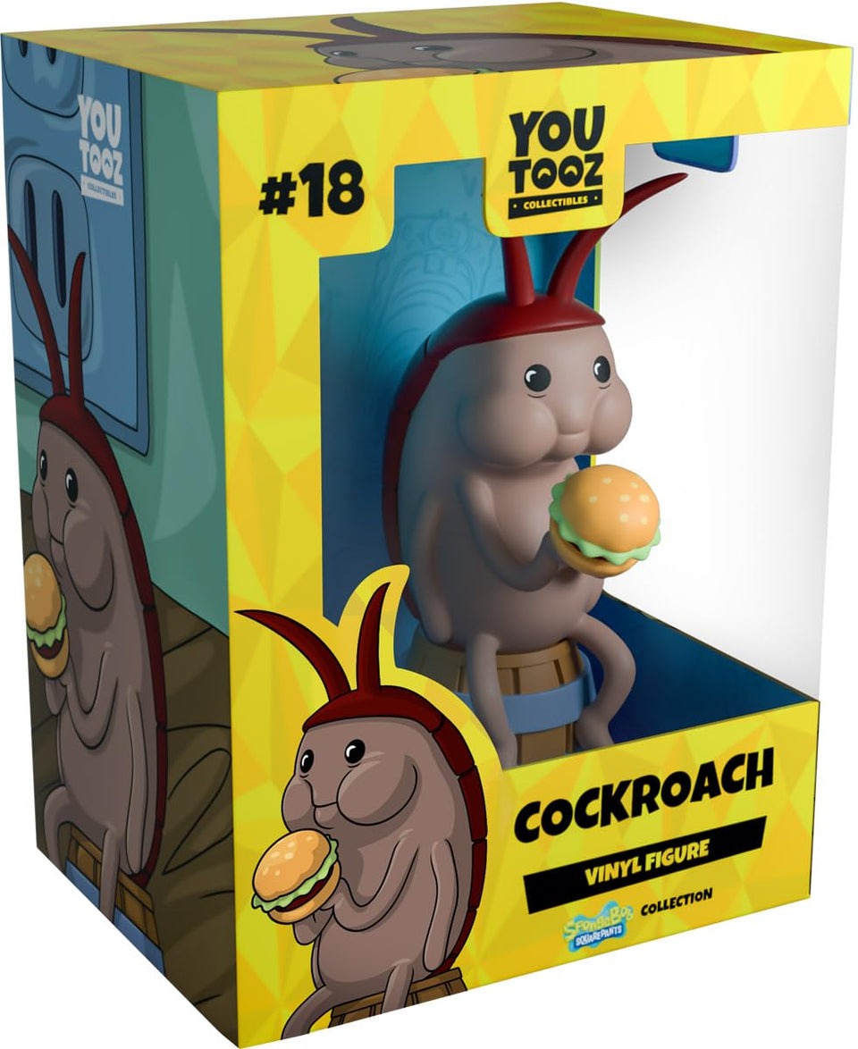 Youtooz Mr. Krabs 4.8-inch figure front view for display and collection