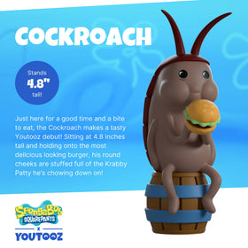 Youtooz Mr. Krabs figure side profile highlighting detailed sculpting
