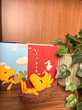 Display-friendly 3-inch vinyl figure fits compact spaces.