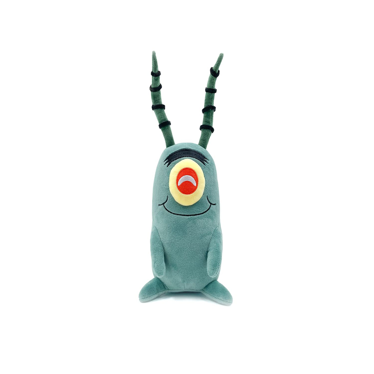 Youtooz Plankton sitting plush 9-inch, soft and cuddly display piece.
