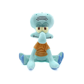 Youtooz Squidward Sit Plush 9-inch, soft display piece for shelves and desks.