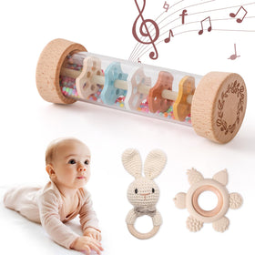 Youuys gift ready rattle set in a box for baby showers
