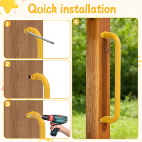 YOVXKAN backyard swing-set accessory for active play