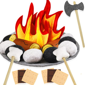Yowlieu pretend campfire toy set sparks imaginative outdoor play for kids