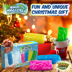 YoYa Toys water snake 4-pack close-up reveals jelly-filled texture