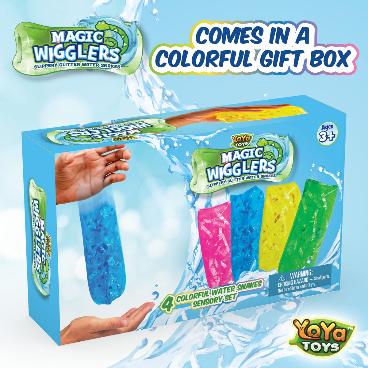 YoYa Toys water snake trick-stress toy boosts focus during study