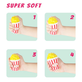 YOYI jumbo donut squishy great for mindful squeezing and party favors.