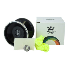 Yoyo King Ghost stainless steel outer rings enhance weight distribution for consistency