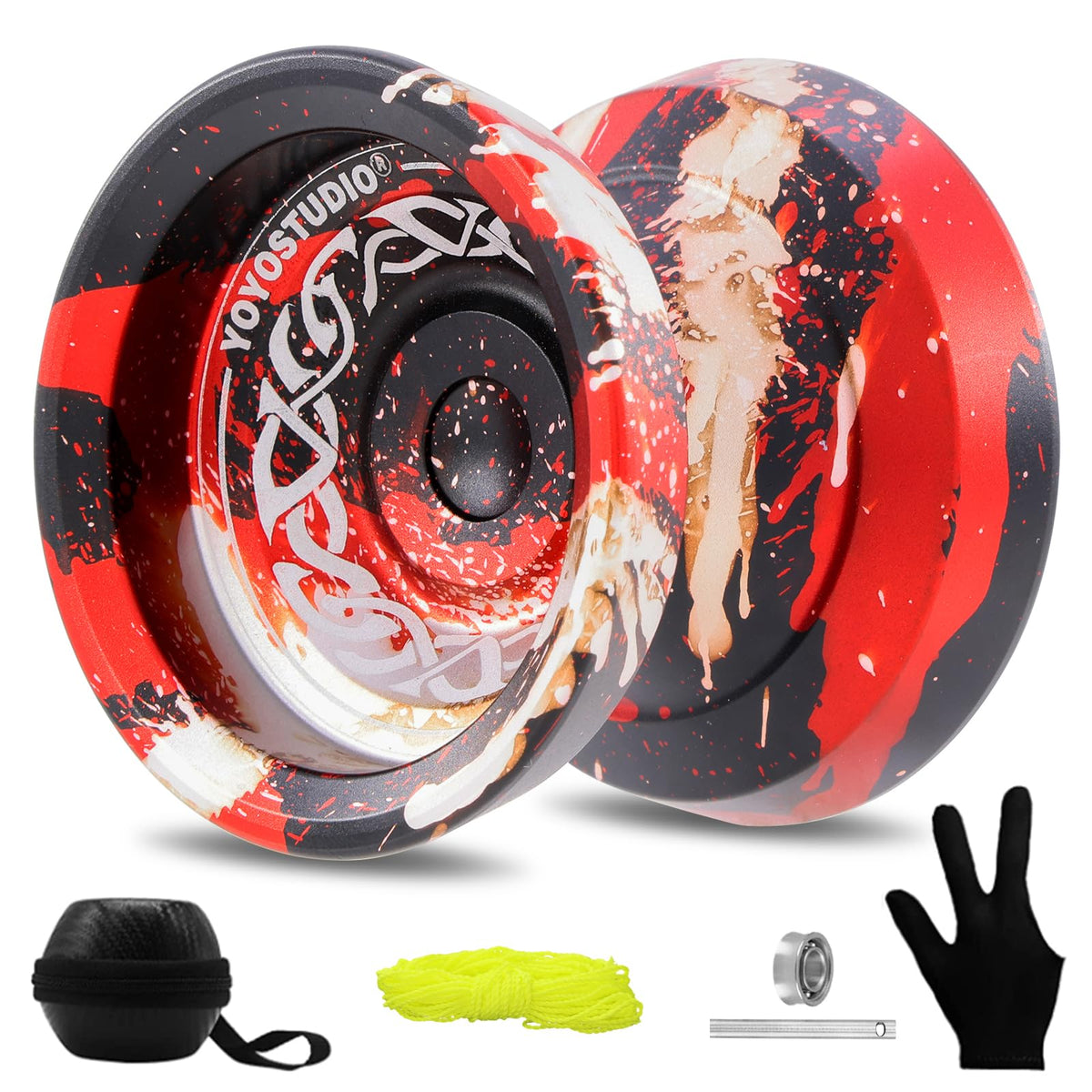 YOYOSTUDIO F25 dual-mode yoyo in hand for versatile learning and play