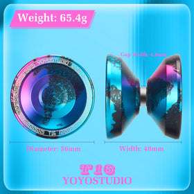 YOYOSTUDIO T16 in responsive mode supports beginner spins.