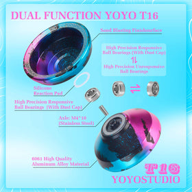 YOYOSTUDIO T16 in unresponsive mode for advanced tricks.