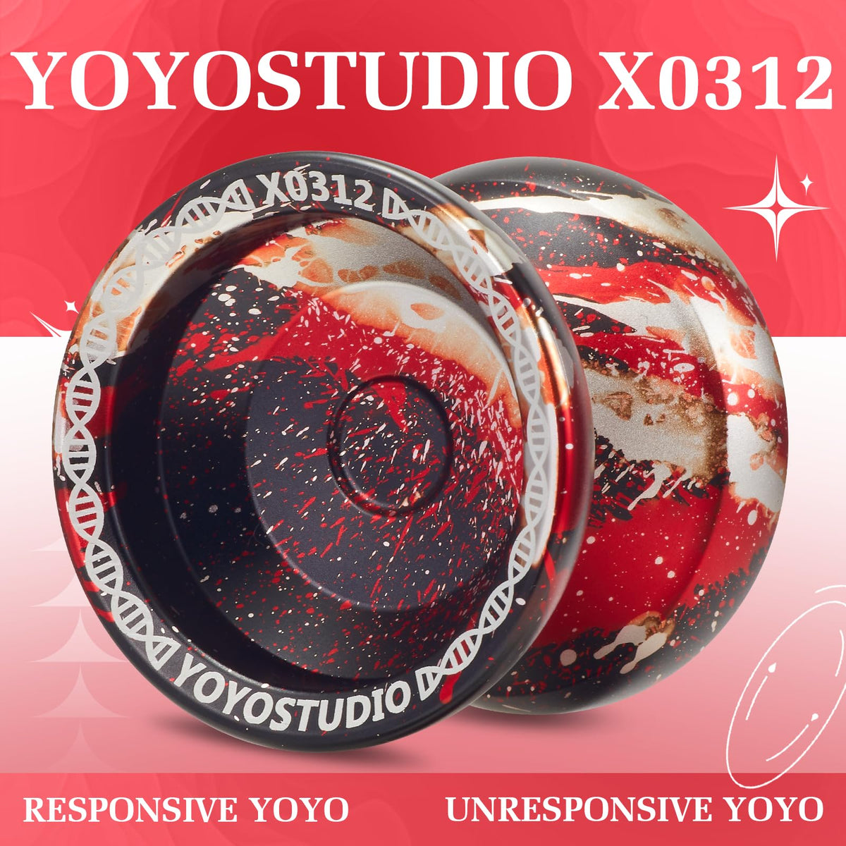 YOYOSTUDIO X0312 hard case protects your yoyo gear.