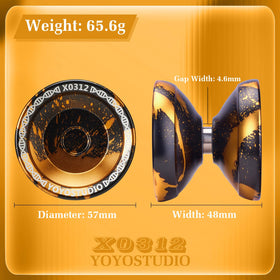 YOYOSTUDIO X0312 ergonomic grip for precise control during routines