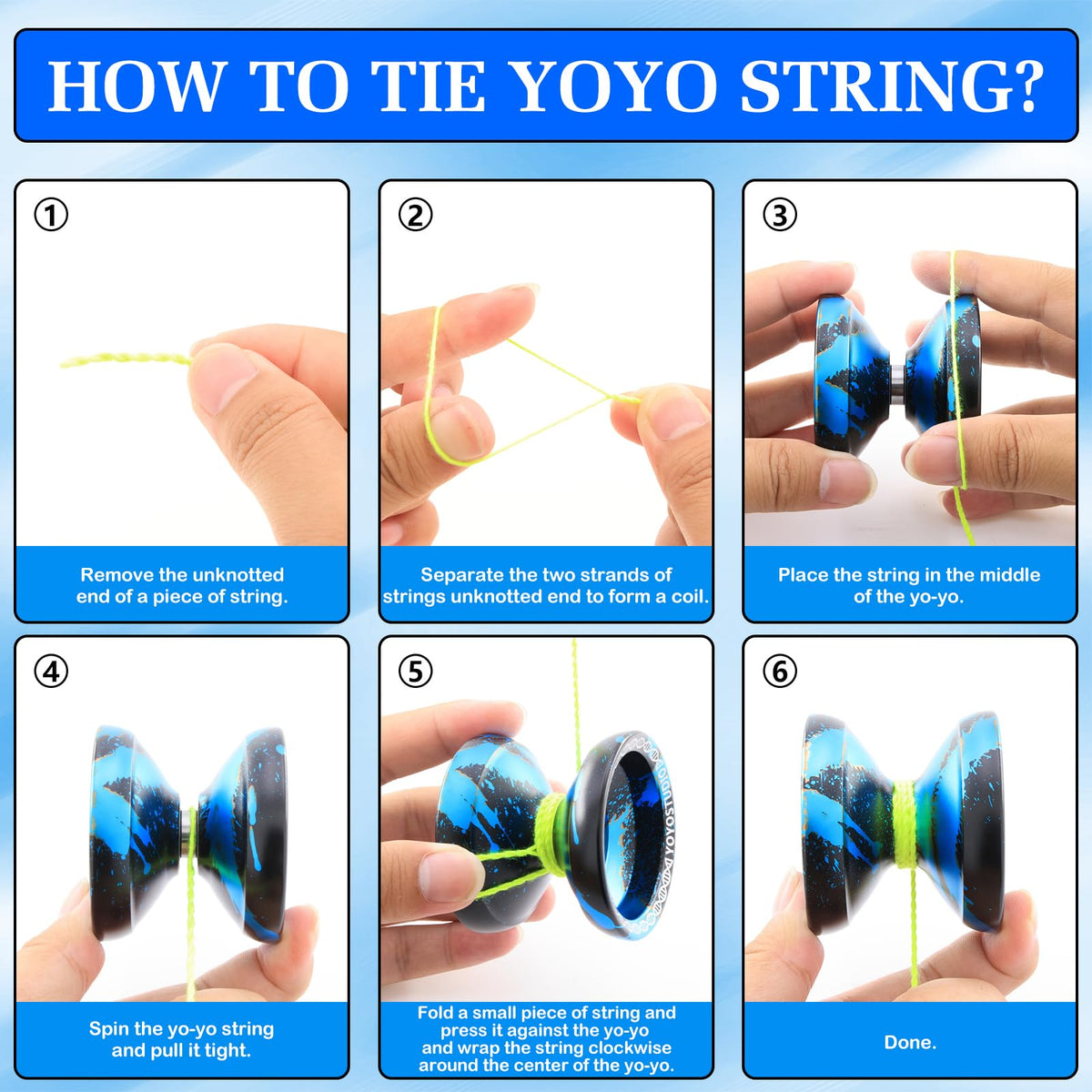 Three-finger glove accessory with YOYOSTUDIO X0312 kit for practice.