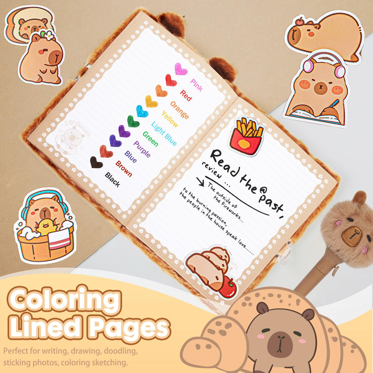 YOYTOO Capybara complete gift pack for celebrations.
