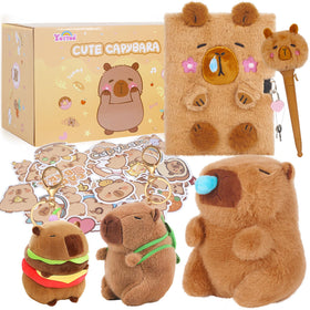 YOYTOO Capybara diary with lock for secret keeping.