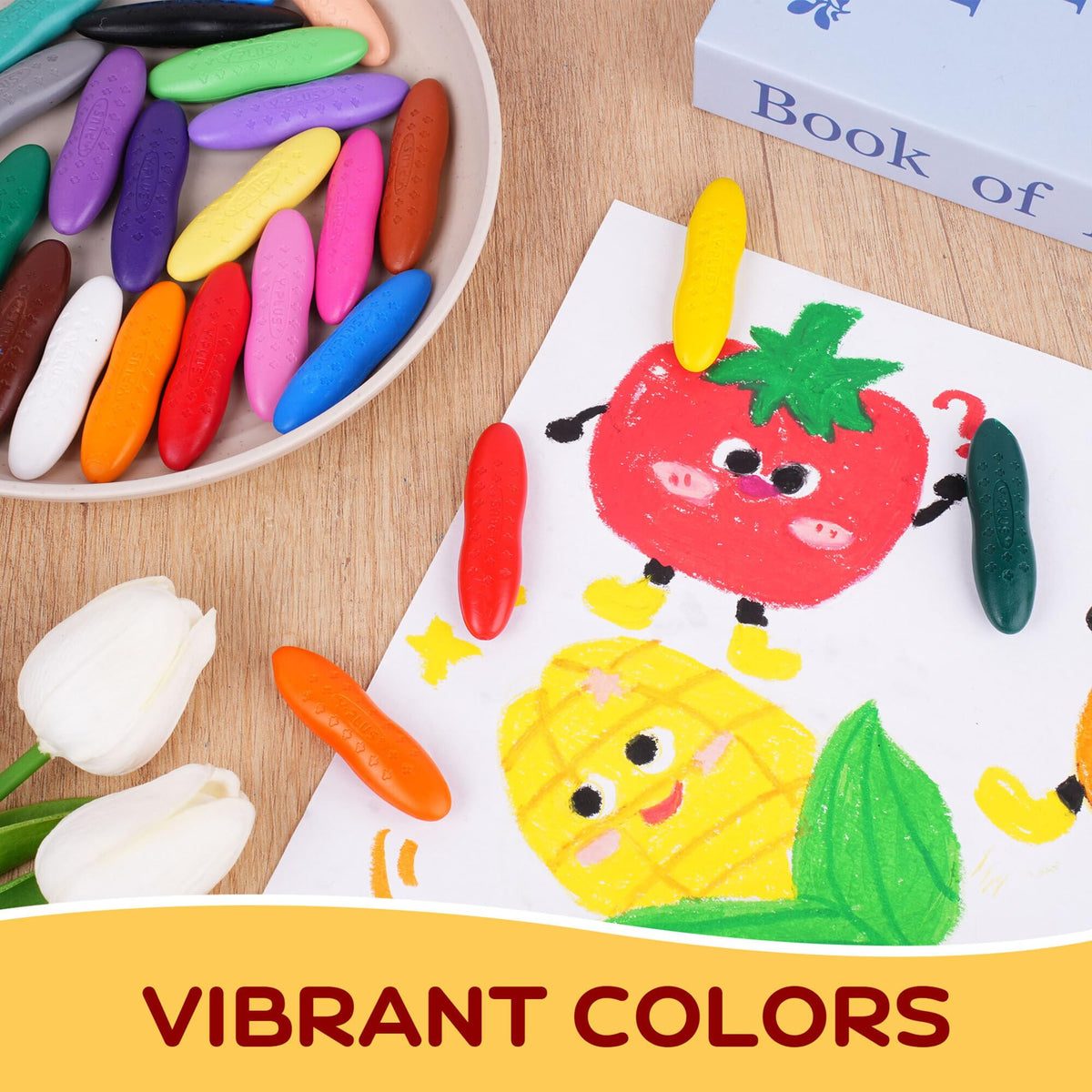 YPLUS 24-color set in gift-ready packaging, ideal for birthdays.