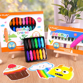 YPLUS shared activity scene with kids drawing, clean hands with ultra-clean formula.