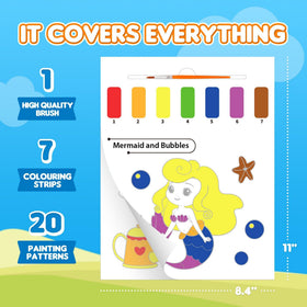 YPLUS tear out pages support easy coloring and sharing for kids.