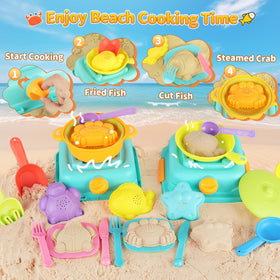 Yrkidstoi storage case that doubles as a stove for portable play.