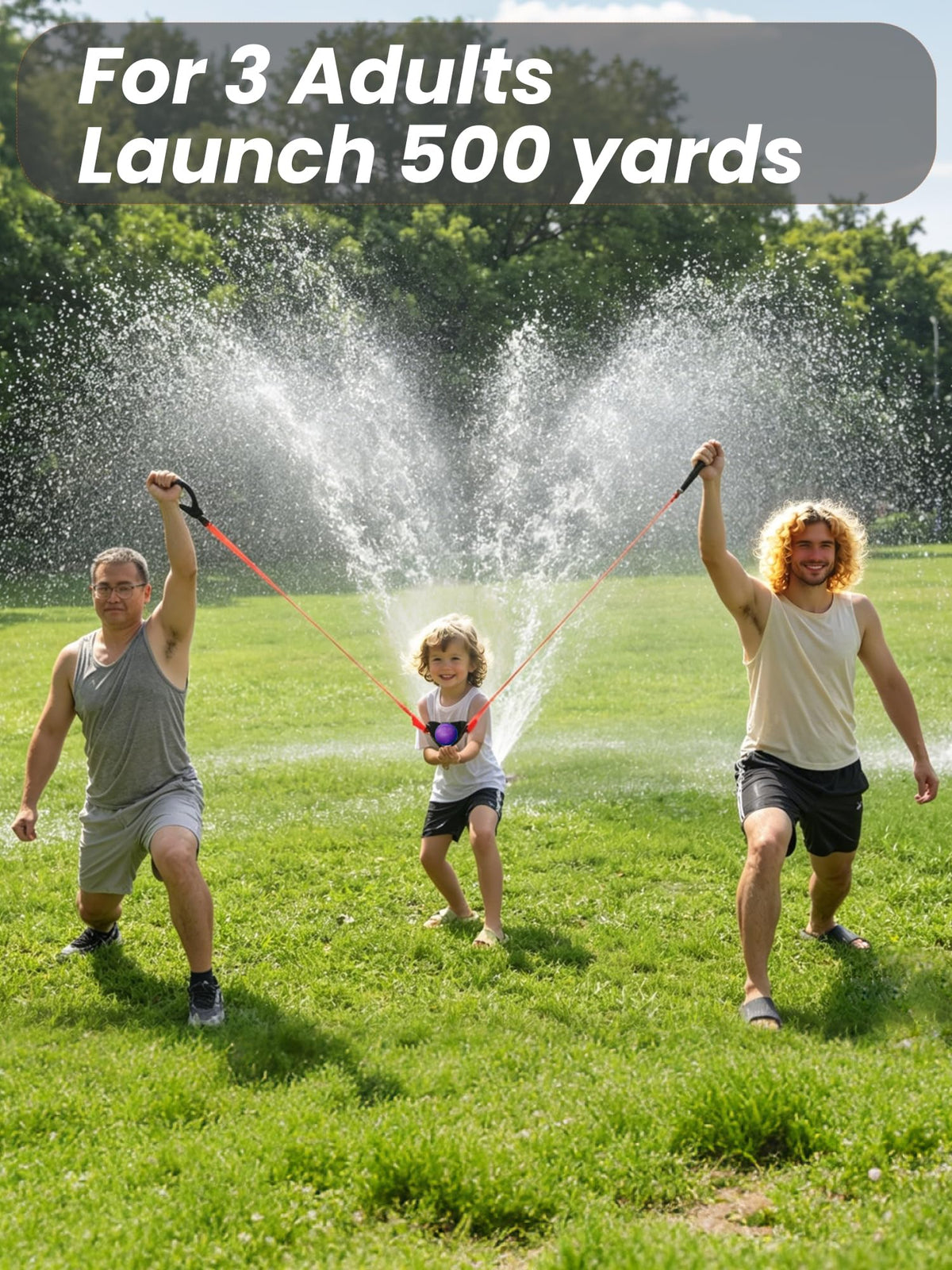 YROGOHC heavy-duty launcher shows thickened PP handles for a secure grip.