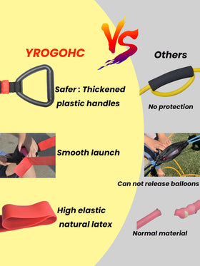 YROGOHC pocket-design launcher supports quick reloads during play.