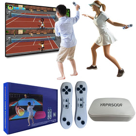 YRPRSODF TV game console with built-in 100+ games for family fun